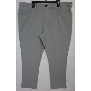 Public Rec 5 Pocket Performance Chino Gray Pants 42x30 Stretch Polyester Spandex